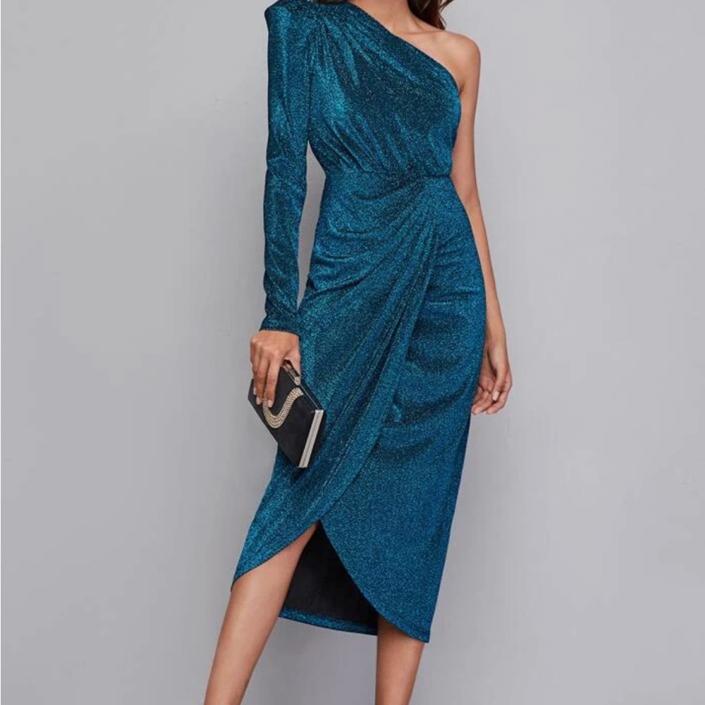 Blue sparkle dress